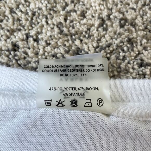 Varley Cutout Long Sleeve Top in White - Size: XXS - Picture 10 of 10